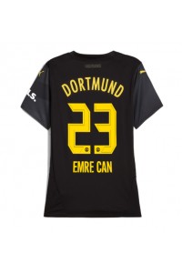 Borussia Dortmund Emre Can #23 Jalkapallovaatteet Naisten Vieraspaita 2024-25 Lyhythihainen